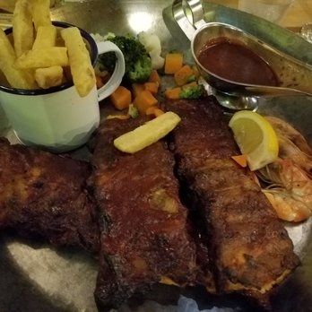Johnnie Fox's Pub - Ribs and shrimp dinner. - Gastropubs Near Me - Dublin, D Johnnie Fox's Pub - Ribs and shrimp dinner. - Gastropubs Near Me - Dublin, D
