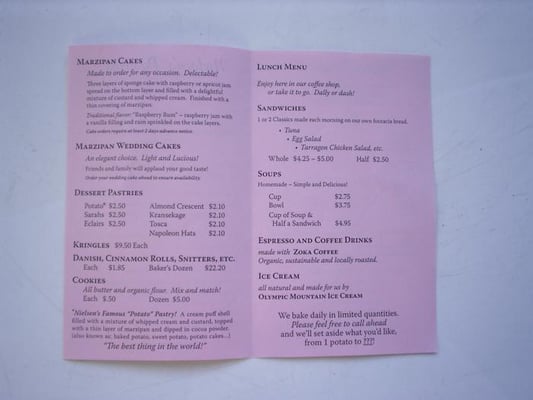 Menu photo 4 Nielsen's Pastries Seattle, WA Menu photo 4 Nielsen's Pastries Seattle, WA