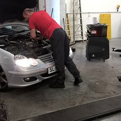 Seafield Service and Repair Centre - The Boss at work