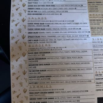 Black Creek Bar and Grill - Menu sept 2025 - Salad Near Me - Devine, Texas