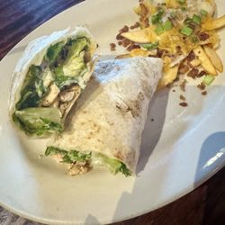 Black Diamond Grill - Chicken Caesar Wrap