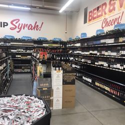 Grocery Outlet - Beer & wine lots of wine