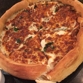 The Pan - 12" of heaven ppl! Deep dish of love! El Pollo Alfredo - Pizza Near Me - Long Beach, California The Pan - 12" of heaven ppl! Deep dish of love! El Pollo Alfredo - Pizza Near Me - Long Beach, California