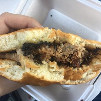 Rusty Bucket JawSmacking BBQ - Brisket Sandwich YUM! - Barbeque Near Me - San Antonio, Texas Rusty Bucket JawSmacking BBQ - Brisket Sandwich YUM! - Barbeque Near Me - San Antonio, Texas