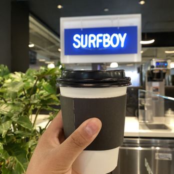 Surfboy - Hot Matcha Latte - Coffee & Tea Near Me - Los Angeles, California