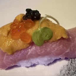Toro with Uni and Caviar