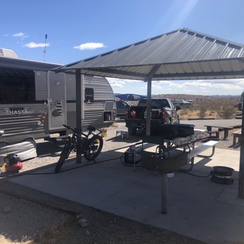 Red Rock Campground - Rear view of campsite - Hiking Near Me - Las Vegas, Nevada
