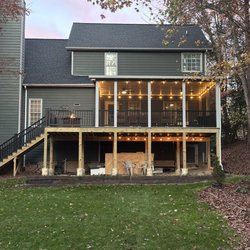 3CS Carpentry - Beautiful Outdoor living area designed and created by 3CS Carpentry LLC