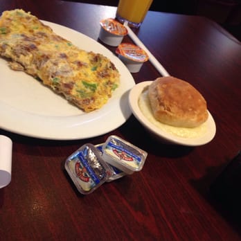 Georgia Diner - Philly cheese steak omelet w/ grits & biscuit - Diners Near Me - Duluth, Georgia