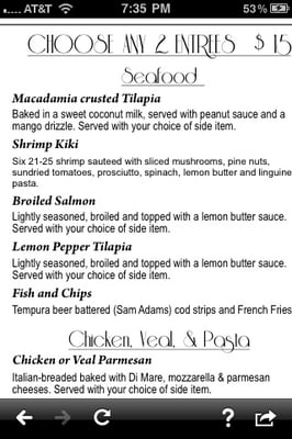 Menu photo 8 Chart House Atlantic City, NJ