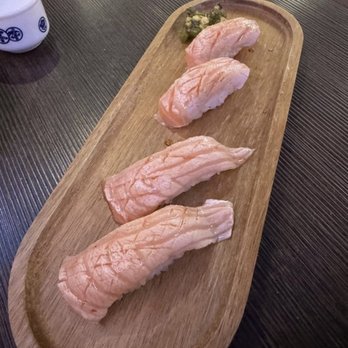 Spiral Flame - Salmon Belly - Japanese Near Me - San Bruno, California