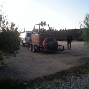 Grape Escape Balloon Adventures - The rig - Tours Near Me - Temecula, California