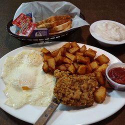 Olympia Family Restaurant - Country Fried Steak w/gravy on the side