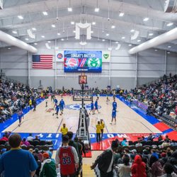 Wayne State Fieldhouse, home arena of the Motor City Cruise.