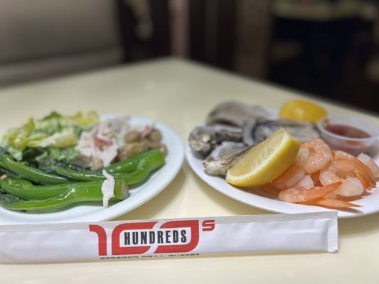 100's seafood grill buffet by null