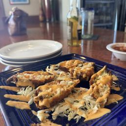Seafood stuffed Banana peppers Seafood stuffed Banana peppers
