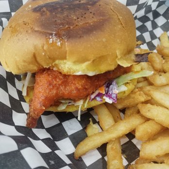 Confused Kitchen - Buttermilk Chicken Burger with Pepper Sauce - Burgers Near Me - Toronto, Ontario