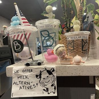 Bounce Boba Lounge - Size - Juice Bars & Smoothies Near Me - Northridge, California Bounce Boba Lounge - Size - Juice Bars & Smoothies Near Me - Northridge, California