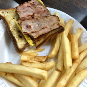 Beefy Burger - The worst ham and cheese sandwich ever. - Mexican Near Me - Robstown, Texas