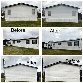 Cutt Lawn - Vinyl House Wash - Lawn Services Near Me