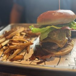The Lauren - hubby said it was AWESOME! They should rename it the avocado bomb! He loved the bbq ranch on the burger.