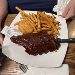 99 Restaurants - Baby back ribs and fry's