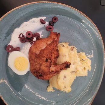 Crave - Airline Chicken (too dry) - New American Near Me - Akron, Ohio