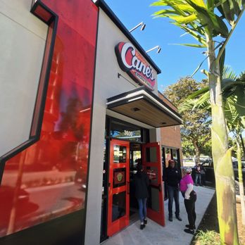 Raising Cane's Chicken Fingers - Entrance - Fast Food Near Me - Miami, Florida Raising Cane's Chicken Fingers - Entrance - Fast Food Near Me - Miami, Florida