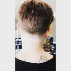 The Lounge Aveda Barber Shop - Fade by Ashley Calderone.