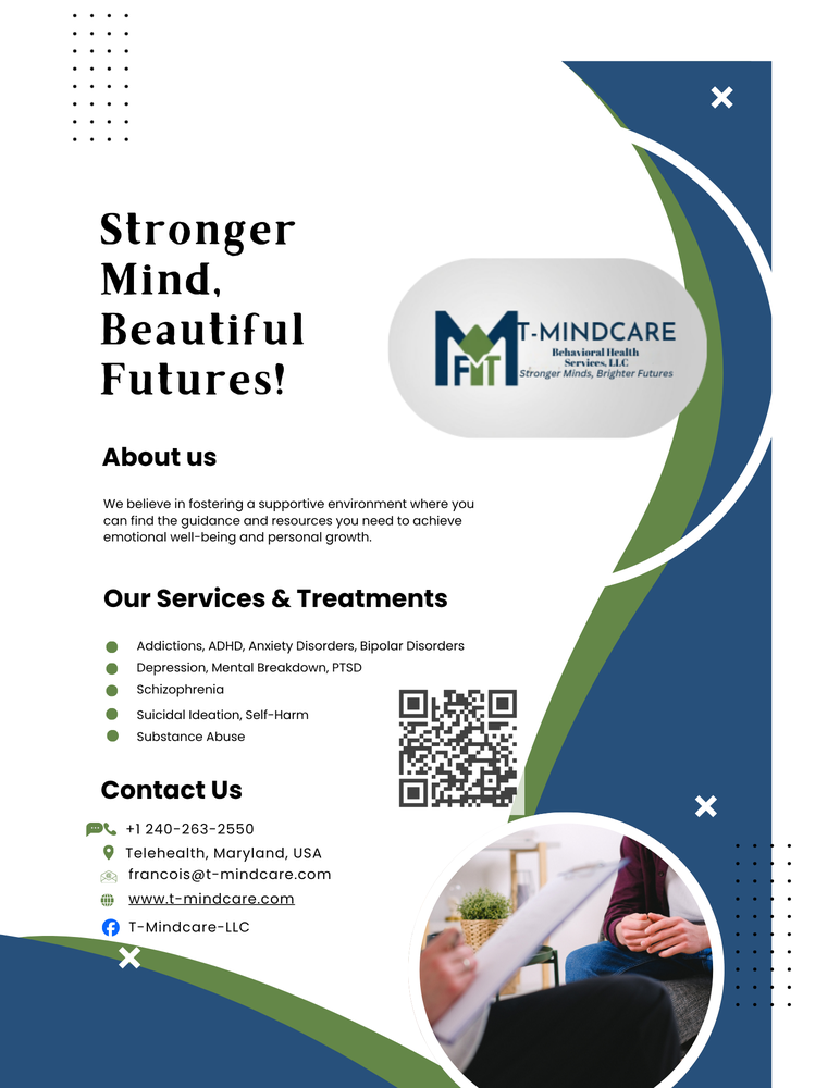 T-Mindcare - grief counselor in Baltimore, MD