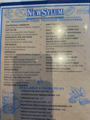 Menu photo 3 NewSylum Brewing Newtown, CT Menu photo 3 NewSylum Brewing Newtown, CT