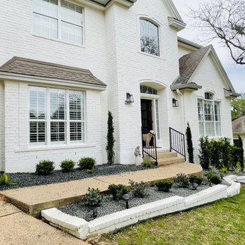 Shark Painting & Siding - After! Romabio lime wash Avorio white color. - Painters Near Me