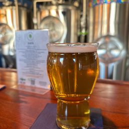 a glass of beer