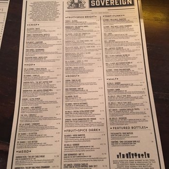 The Sovereign - Beer menu - Belgian Near Me - Washington, DC, District of Columbia The Sovereign - Beer menu - Belgian Near Me - Washington, DC, District of Columbia