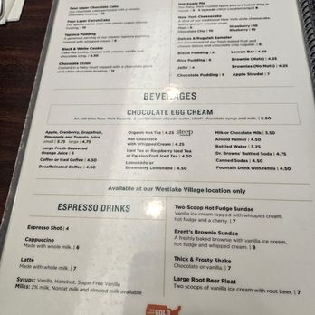 Brent's Delis - Dessert and drinks menu Sept 2025 - Delis Near Me - Northridge, California Brent's Delis - Dessert and drinks menu Sept 2025 - Delis Near Me - Northridge, California