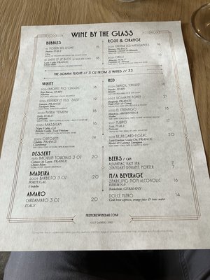 Menu photo 3 Frenchie Wine Bar San Francisco, CA Menu photo 3 Frenchie Wine Bar San Francisco, CA