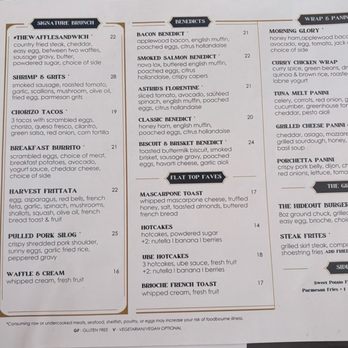 The Hideout Kitchen - New American Near Me - Lafayette, California The Hideout Kitchen - New American Near Me - Lafayette, California