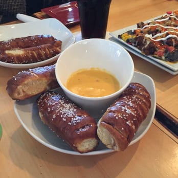 Big Woods Bloomington - Beer cheese & pretzels. The cheese actually tastes like beer!! - Breweries Near Me - Bloomington, Indiana Big Woods Bloomington - Beer cheese & pretzels. The cheese actually tastes like beer!! - Breweries Near Me - Bloomington, Indiana