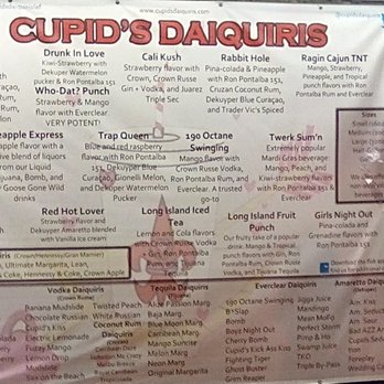 Cupid's Daiquiris - Drive-Thru Bars Near Me - Lafayette, Louisiana Cupid's Daiquiris - Drive-Thru Bars Near Me - Lafayette, Louisiana