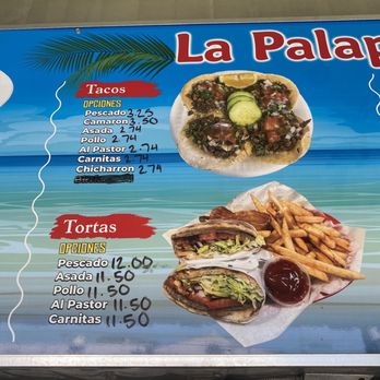 La Palapa Sinaloense - Menu - Seafood Near Me - Los Angeles, California