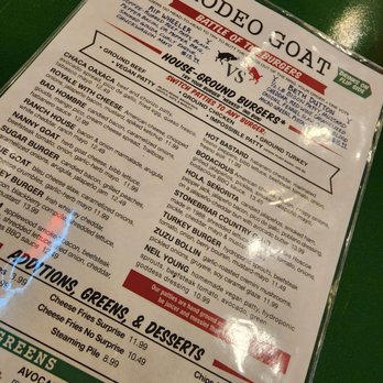 Rodeo Goat - Burgers Near Me - Frisco, Texas
