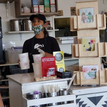 Acai Jungle Cafe - The worker who made my order. - Sandwiches Near Me - Burbank, California