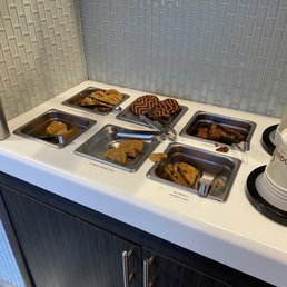 a buffet of cookies and pastries a buffet of cookies and pastries