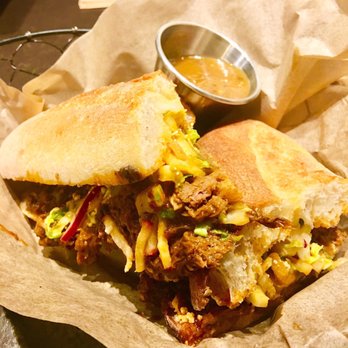 Xoco - Goat barbacoa torta - Mexican Near Me - Chicago, Illinois Xoco - Goat barbacoa torta - Mexican Near Me - Chicago, Illinois