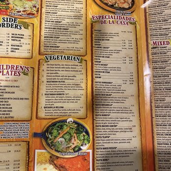 El Patron - Menu - Mexican Near Me - Attalla, Alabama
