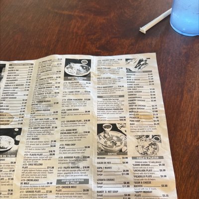 Menu photo 2 Piedras Negras Cafe San Antonio, TX Menu photo 2 Piedras Negras Cafe San Antonio, TX