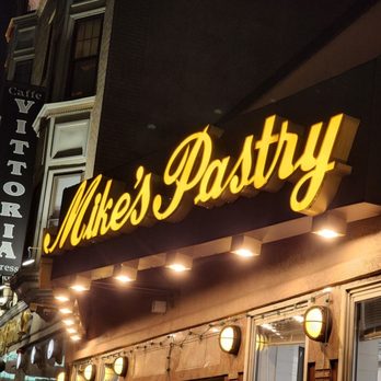 Mike's Pastry - Outside Sign - Bakeries Near Me - Boston, Massachusetts Mike's Pastry - Outside Sign - Bakeries Near Me - Boston, Massachusetts