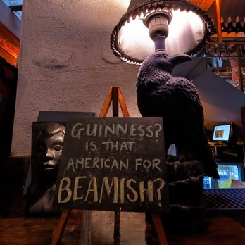 Raven Bar - Decor on the bar - Pubs Near Me - Cork, Colorado