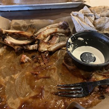 Mission BBQ - The aftermath...Baby Back Ribs and Cole Slaw - Barbeque Near Me - North Myrtle Beach, South Carolina Mission BBQ - The aftermath...Baby Back Ribs and Cole Slaw - Barbeque Near Me - North Myrtle Beach, South Carolina