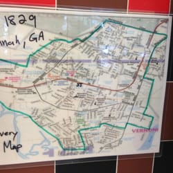 Jimmy John's - Delivery map